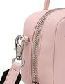 Tommy Hilfiger Solid Pink Pu Sling Bag