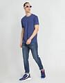 Flying Machine Slash Slim Tapered Fit Stone Wash Jeans