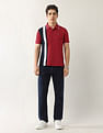 Arrow Sport Colourblocked Regular Fit Polo Shirt