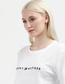 Tommy Hilfiger Brand Embroidered Sherry T-Shirt