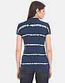 U.S. Polo Assn. Women Tie And Dye Pique Polo Shirt