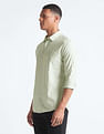 Flying Machine Vertical Stripe Cotton Shirt