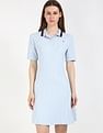 Tommy Hilfiger Cotton Polo Collar T-Shirt Dress