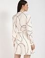Tommy Hilfiger Viscose Spread Collar Wrap Dress