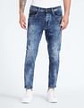Flying Machine Mankle Slim Fit Acid Wash Jeans