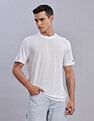Tommy Hilfiger Mens White Printed T-Shirt