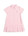 U.S. Polo Assn. Kids Girls Solid A-Line Dress