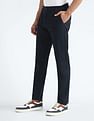 Flying Machine Slash Slim Tapered Fit Solid Chinos