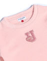 U.S. Polo Assn. Kids Girls Ribbed Sweatshirt