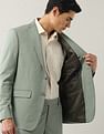 Arrow Tailored Fit Solid Two Piece Suit