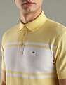 Tommy Hilfiger Striped Slim-Fit Cotton Polo T-Shirt