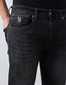 U.S. Polo Assn. Denim Co. Henry Tapered Fit  Black Jeans
