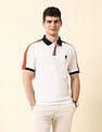 U.S. Polo Assn. Colourblocked Slim Fit Classic Polo Shirt