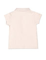 U.S. Polo Assn. Kids Girls Solid Cotton Coordinate Polo Shirt