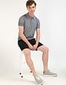 Tommy Hilfiger Printed Regular-Fit Cotton Polo Shirt