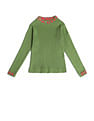 U.S. Polo Assn. Kids Girls Regular Fit Brand Printed Sweater