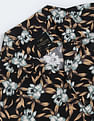 Flying Machine Viscose Floral Cuban Collar Shirt