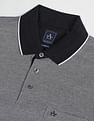 Arrow Horizontal Stripe Polo Shirt