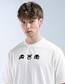 Flying Machine Relaxed Fit Graphic Printed T-Shirt