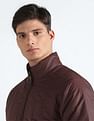 Flying Machine Reversible Solid Quilted Jacket