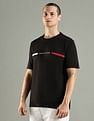Tommy Hilfiger Embroidered Logo Regular Fit Cotton T-Shirt