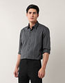 Arrow Newyork Vertical Striped Manhattan Slim Fit Shirt
