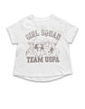 U.S. Polo Assn. Kids Girl Squad Pure Cotton T-Shirt