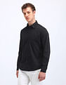 Flying Machine Geometric Slim Fit Shirt