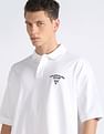 Calvin Klein Ribbed Collar Cotton Polo Shirt