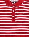 Tommy Hilfiger Kids Girls Striped Slim-Fit Cotton Dress