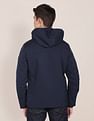 U.S. Polo Assn. Detachable Hood Panelled Polyester Casual Jacket