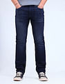 Flying Machine Freddie Slim Straight Fit Blue Jeans