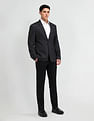 Arrow Textured Slim fit Blazer