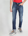 Flying Machine Stone Wash Freddie Slim Straight Fit Jeans