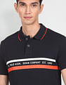 U.S. Polo Assn. Denim Co. Pure Cotton Striped Polo Shirt