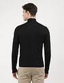 Calvin Klein Jeans Merino Rws Zip Through Solid Sweater