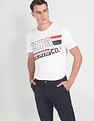 U.S. Polo Assn. Denim Co. Crew Neck Brand Print Cotton T-Shirt