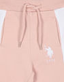 U.S. Polo Assn. Kids Drawstring Waist Solid Track Pants