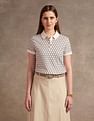 U.S. Polo Assn. Women All-Over Print Regular Polo Shirt