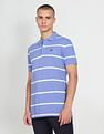 Arrow Sports Contrast Stripe Polo Shirt