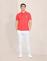 U.S. Polo Assn. Compact Cotton Logo Polo Shirt