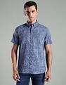 Tommy Hilfiger Printed Regular Fit Cotton Shirt