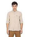 U.S. Polo Assn. Tailored Regular Fit Linen Casual Shirt