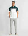 Arrow Colour Blocked Regular Polo Shirt