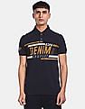 U.S. Polo Assn. Cotton Brand Print Polo Shirt