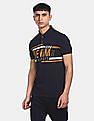 U.S. Polo Assn. Cotton Brand Print Polo Shirt