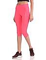 U.S. Polo Assn. Women Solid Active Cropped Leggings
