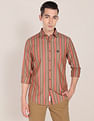 U.S. Polo Assn. Vertical Stripe Premium Cotton Casual Shirt