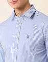 U.S. Polo Assn. Tailored Fit Vertical Striped Shirt
