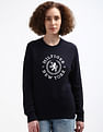 Tommy Hilfiger Embroidered Crest Crew Neck Sweater